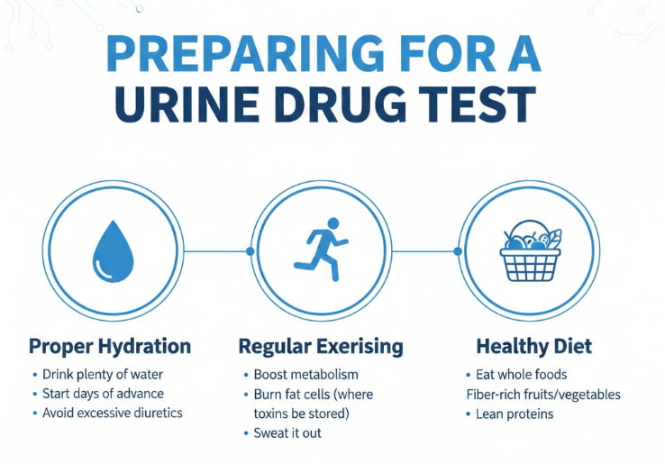 How to prepare for a urine drug test