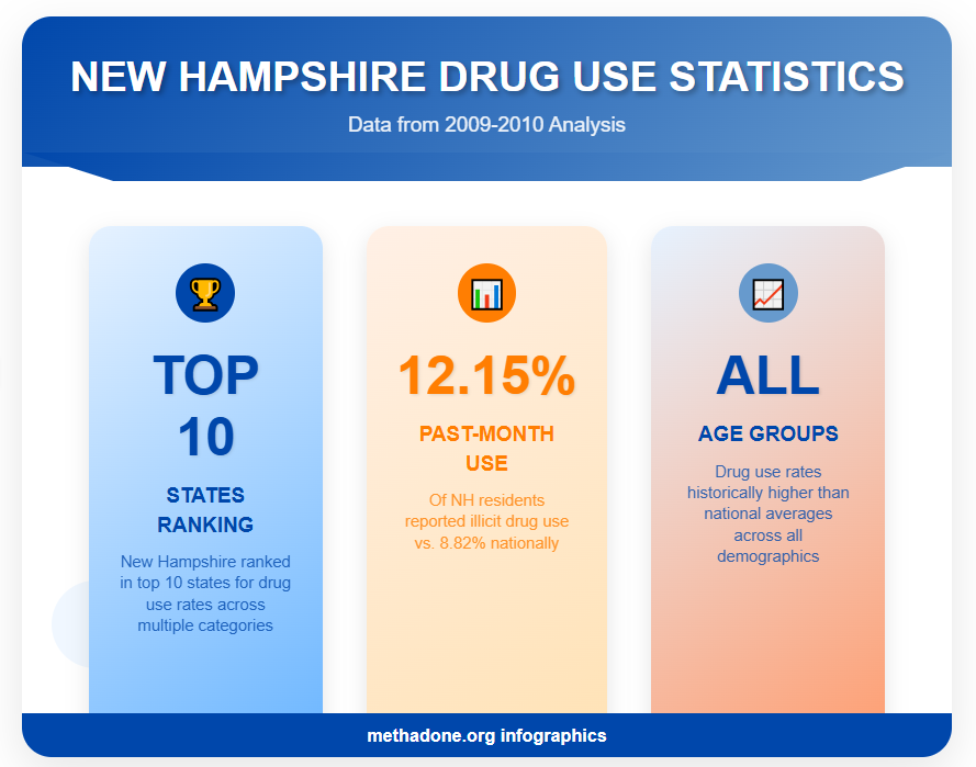New Hampshire Drug Key Risk Factors Statistics